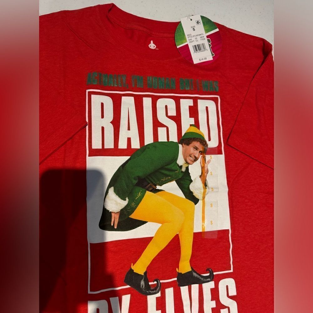 Read elf Christmas T-shirt multiple sizes available‎
